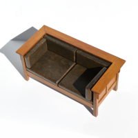 Loveseat Mission Style